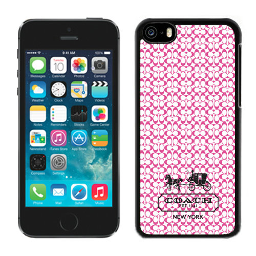 Coach In Confetti Signature Pink iPhone 5C Cases DRI - Click Image to Close